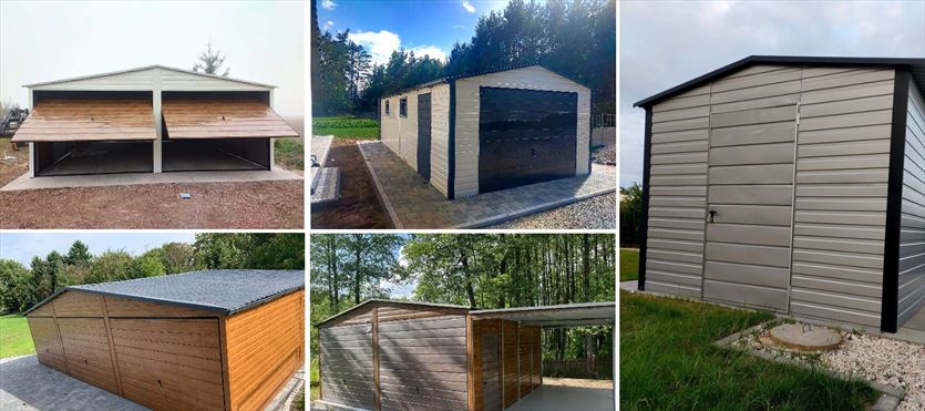przyjazna Garaże - budowa, sprzedaż, Vistal Producent garaży blaszanych, Rupniów